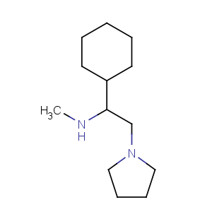 CAS No:672310-00-8 (1-CYCLOHEXYL-2-PYRROLIDIN-1-YL-ETHYL)-METHYL-AMINE