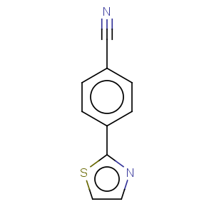 CAS No:672324-84-4 4-(1,3-thiazol-2-yl)benzonitrile