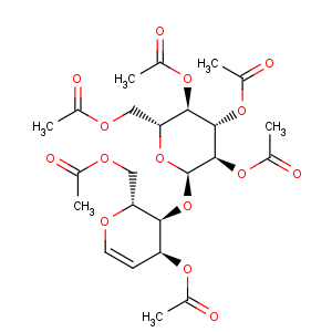 CAS No:67314-34-5 D-arabino-Hex-1-enitol,1,5-anhydro-2-deoxy-4-O-(2,3,4,6-tetra-O-acetyl-a-D-glucopyranosyl)-, 3,6-diacetate