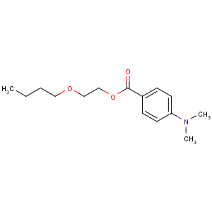 CAS No:67362-76-9 2-butoxyethyl 4-(dimethylamino)benzoate