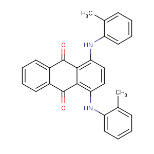 CAS No:6737-68-4 1,4-bis(2-methylanilino)anthracene-9,10-dione