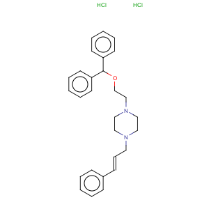 CAS No:67469-57-2 Piperazine,1-[2-(diphenylmethoxy)ethyl]-4-(3-phenyl-2-propen-1-yl)-