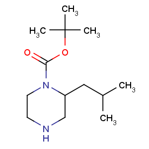 CAS No:674792-06-4 tert-butyl (2S)-2-(2-methylpropyl)piperazine-1-carboxylate