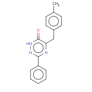 CAS No:675124-16-0 1,2,4-Triazin-6(1H)-one,5-[(4-methylphenyl)methyl]-3-phenyl-