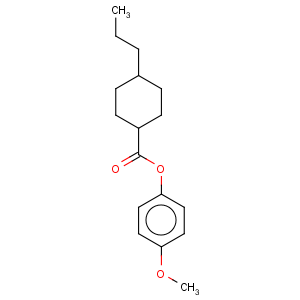 CAS No:67589-38-2 Cyclohexanecarboxylicacid, 4-propyl-, 4-methoxyphenyl ester, trans-