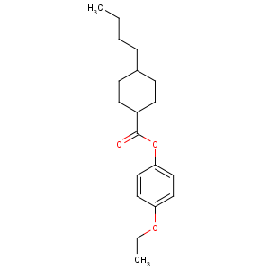 CAS No:67589-47-3 (4-ethoxyphenyl) 4-butylcyclohexane-1-carboxylate