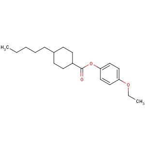 CAS No:67589-53-1 (4-ethoxyphenyl) 4-pentylcyclohexane-1-carboxylate