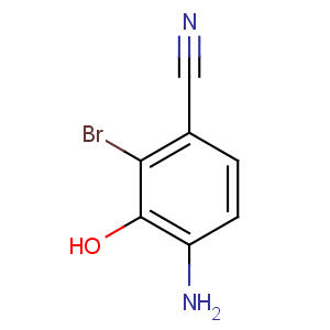 CAS No:676124-40-6 4-amino-2-bromo-3-hydroxybenzonitrile