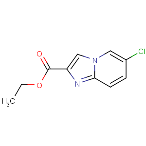 CAS No:67625-38-1 ethyl 6-chloroimidazo[1,2-a]pyridine-2-carboxylate