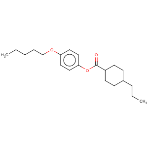 CAS No:67679-52-1 4-Pentyloxyphenyl trans-4-propylcyclohexanecarboxylate