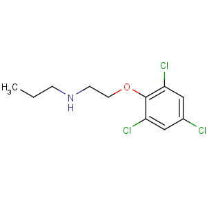 CAS No:67747-01-7 N-[2-(2,4,6-trichlorophenoxy)ethyl]propan-1-amine