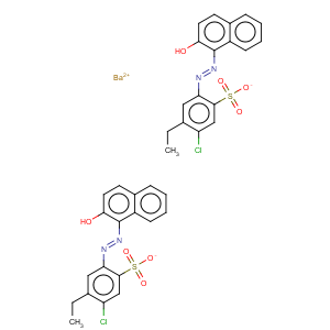 CAS No:67801-01-8 barium bis[5-chloro-4-ethyl-2-[(2-hydroxy-1-naphthyl)azo]benzenesulphonate]