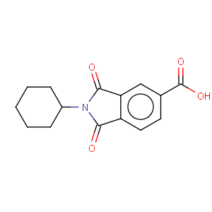 CAS No:67822-74-6 1H-Isoindole-5-carboxylicacid, 2-cyclohexyl-2,3-dihydro-1,3-dioxo-