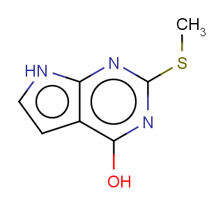 CAS No:67831-83-8 4H-Pyrrolo[2,3-d]pyrimidin-4-one,3,7-dihydro-2-(methylthio)-
