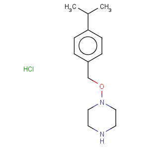 CAS No:67914-91-4 1-(4-isopropylphenyl)-methoxy piperazine hcl