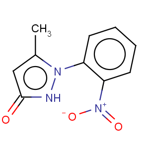 CAS No:67916-05-6 5-methyl-1-(2-nitrophenyl)pyrazol-3-one