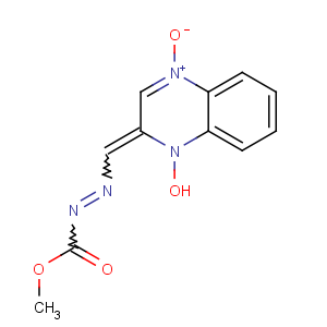 CAS No:6804-07-5 methyl<br />N-[(1-hydroxy-4-oxidoquinoxalin-4-ium-2-ylidene)methylimino]carbamate