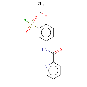 CAS No:680618-08-0 2-ethoxy-5-(pyridine-2-caboxamido) benzene-1-sulfonyl chloride
