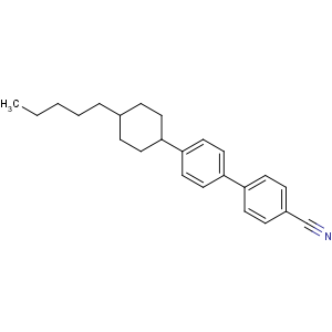 CAS No:68065-81-6 4-[4-(4-pentylcyclohexyl)phenyl]benzonitrile