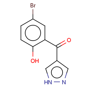 CAS No:68100-96-9 4-(5-Bromo-2-hydroxybenzoyl)pyrazole