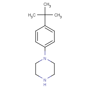 CAS No:68104-61-0 1-(4-tert-butylphenyl)piperazine