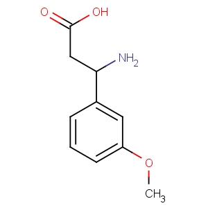 CAS No:68208-19-5 3-amino-3-(3-methoxyphenyl)propanoic acid
