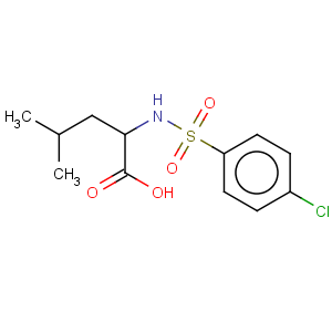 CAS No:68305-77-1 2-{[(4-chlorophenyl)sulfonyl]amino}-4-methylpentanoic acid