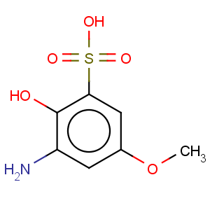 CAS No:6837-91-8 2-hydroxy-3-amino-5-methoxybenzenesulfonic acid