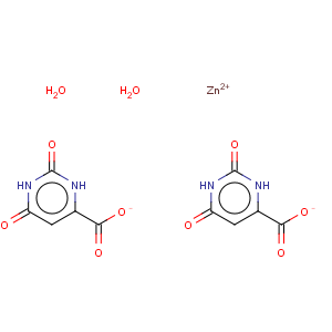 CAS No:68399-76-8 4-Pyrimidinecarboxylicacid, 1,2,3,6-tetrahydro-2,6-dioxo-, zinc salt (2:1)