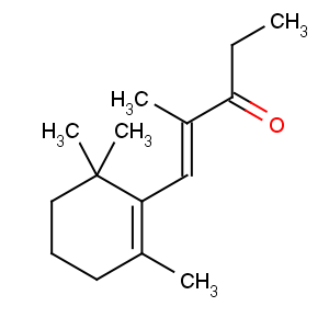 CAS No:68555-94-2 1-Penten-3-one,2-methyl-1-(2,2,6-trimethylcyclohexen-1-yl)-