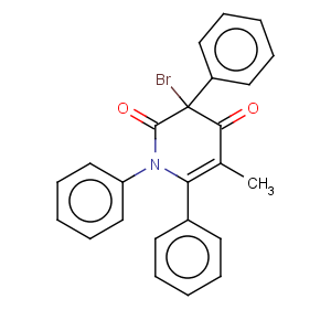 CAS No:685889-11-6 3-Bromo-5-methyl-1,3,6-triphenyl-1H-pyridine-2,4-dione