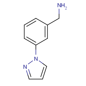 CAS No:687635-04-7 (3-pyrazol-1-ylphenyl)methanamine