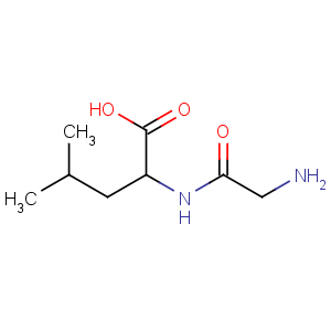 CAS No:688-14-2 2-[(2-aminoacetyl)amino]-4-methylpentanoic acid