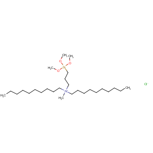 CAS No:68959-20-6 didecyl-methyl-(3-trimethoxysilylpropyl)azanium