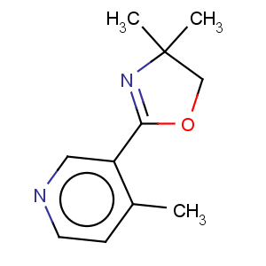 CAS No:68981-84-0 Pyridine,3-(4,5-dihydro-4,4-dimethyl-2-oxazolyl)-4-methyl-