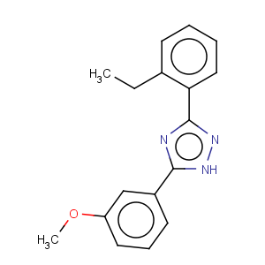 CAS No:69095-83-6 1H-1,2,4-Triazole,5-(2-ethylphenyl)-3-(3-methoxyphenyl)-