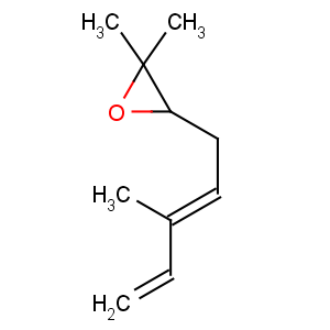 CAS No:69103-20-4 Oxirane,2,2-dimethyl-3-(3-methyl-2,4-pentadien-1-yl)-