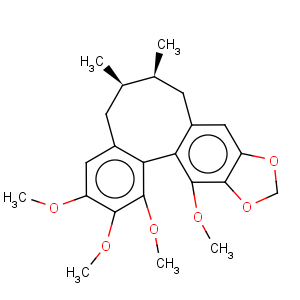 CAS No:69176-52-9 Benzo[3,4]cycloocta[1,2-f][1,3]benzodioxole,5,6,7,8-tetrahydro-1,2,3,13-tetramethoxy-6,7-dimethyl-, (6R,7S,13aS)-