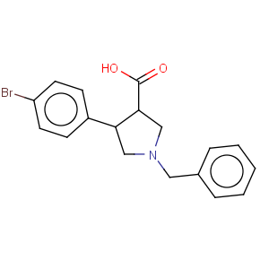 CAS No:691906-93-1 1-BENZYL-4-(4-BROMO-PHENYL)-PYRROLIDINE-3-CARBOXYLIC ACID