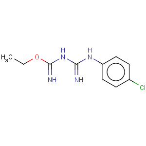 CAS No:69232-13-9 ethyl N'-[N'-(4-chlorophenyl)carbamimidoyl]carbamimidate