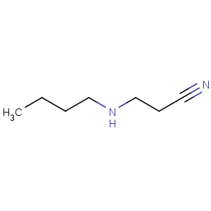 CAS No:693-51-6 Propanenitrile,3-(butylamino)-