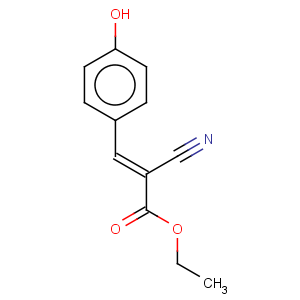 CAS No:6935-44-0 2-Propenoic acid,2-cyano-3-(4-hydroxyphenyl)-, ethyl ester