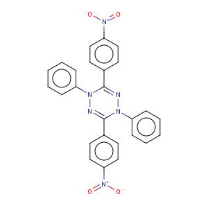 CAS No:69374-59-0 3,6-Bis-(4-nitro-phenyl)-1,4-diphenyl-1,4-dihydro-[1,2,4,5]tetrazine