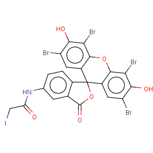 CAS No:69414-31-9 Acetamide,2-iodo-N-(2',4',5',7'-tetrabromo-3',6'-dihydroxy-3-oxospiro[isobenzofuran-1(3H),9'-[9H]xanthen]-5-yl)-
