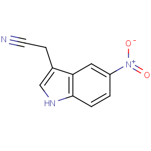 CAS No:6952-13-2 2-(5-nitro-1H-indol-3-yl)acetonitrile