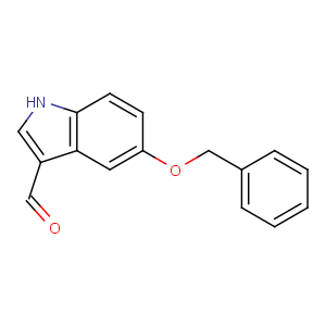 CAS No:6953-22-6 5-phenylmethoxy-1H-indole-3-carbaldehyde