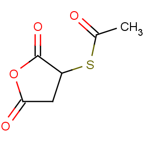 CAS No:6953-60-2 S-(2,5-dioxooxolan-3-yl) ethanethioate