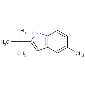 CAS No:69622-41-9 2-tert-butyl-5-methyl-1H-indole