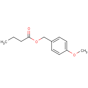 CAS No:6963-56-0 Butanoic acid,(4-methoxyphenyl)methyl ester