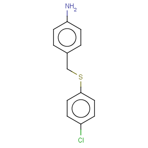 CAS No:6969-14-8 Benzenamine,4-[[(4-chlorophenyl)thio]methyl]-